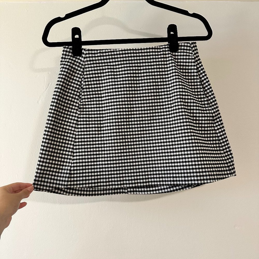 Urban Outfitters Gingham Mini Skirt Small